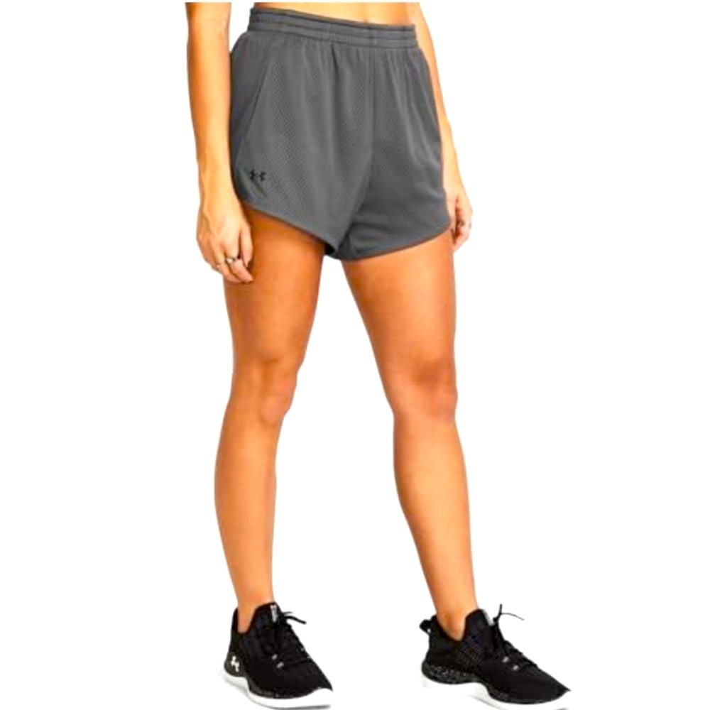 Women’s Under Armour Shorts Small Play Up Loose Gray Athletic Short NWT